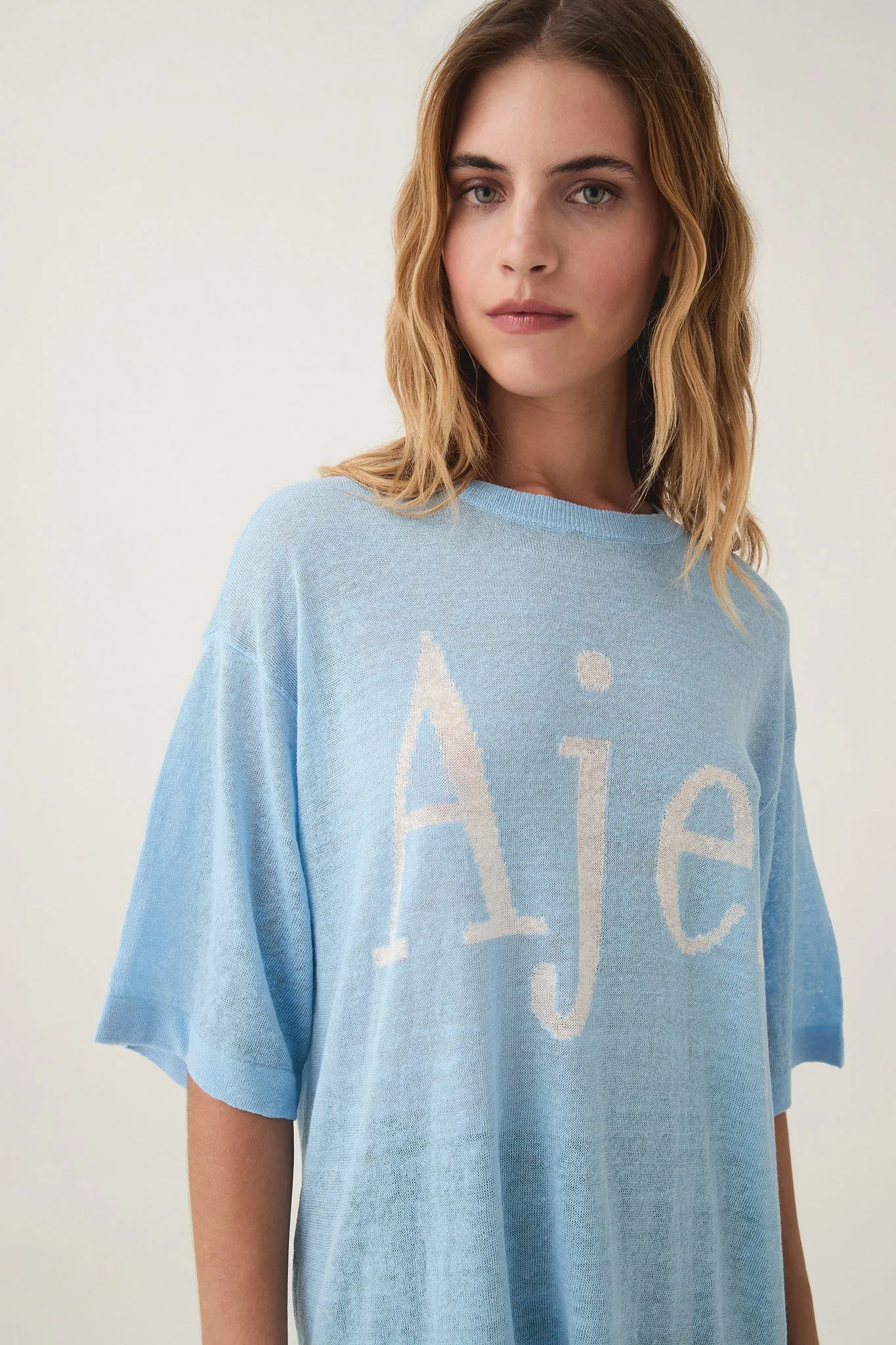 Elvira Oversized Linen Tee sold by Aje product image thumbnail 4