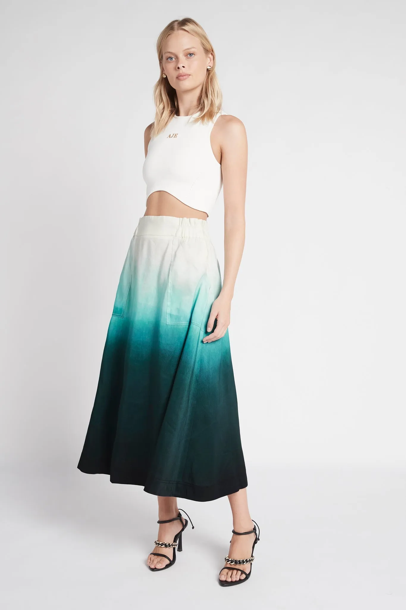 Cosmos Midi Skirt sold by Aje product image thumbnail 3
