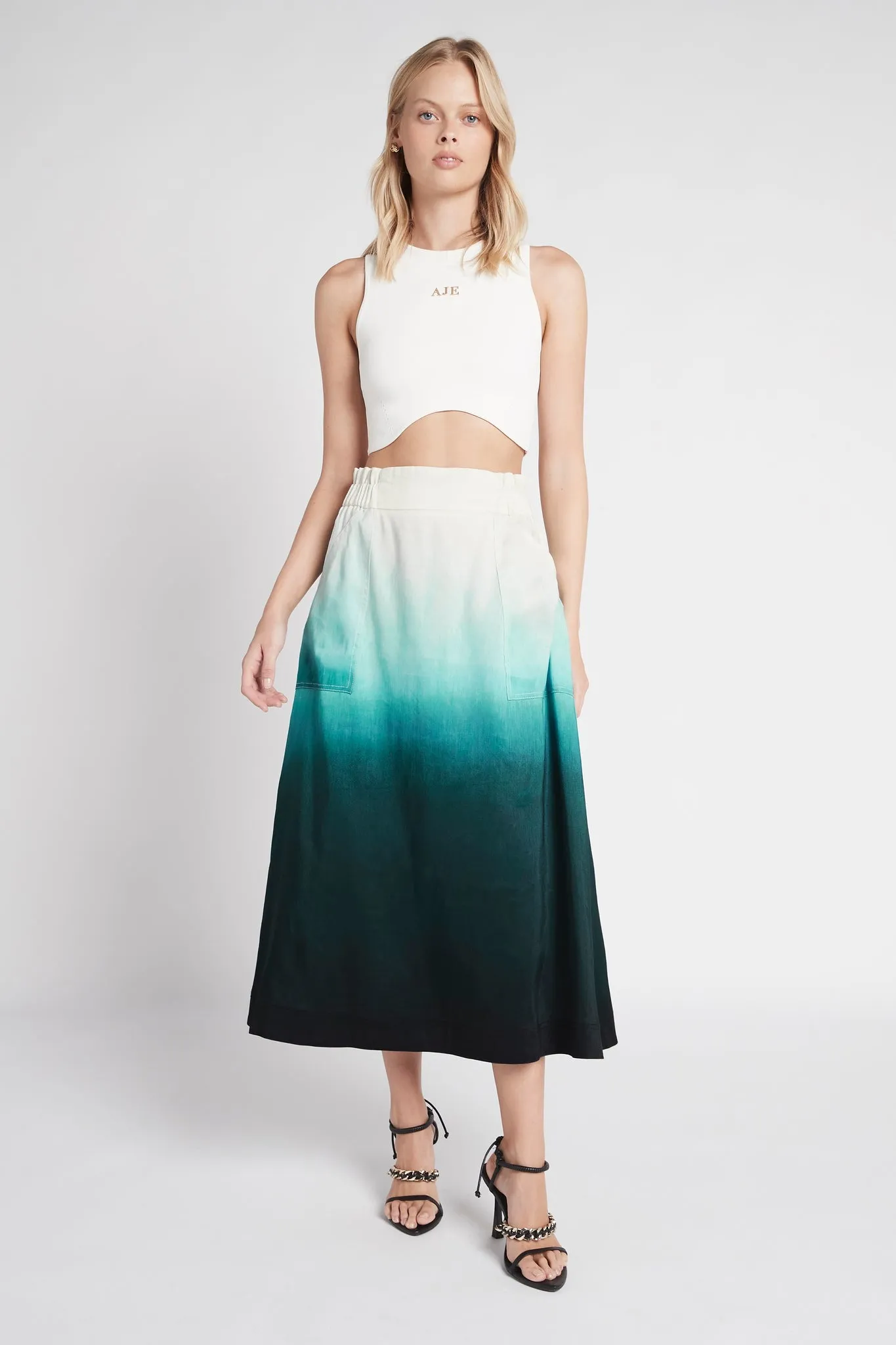 Cosmos Midi Skirt sold by Aje product image thumbnail 5