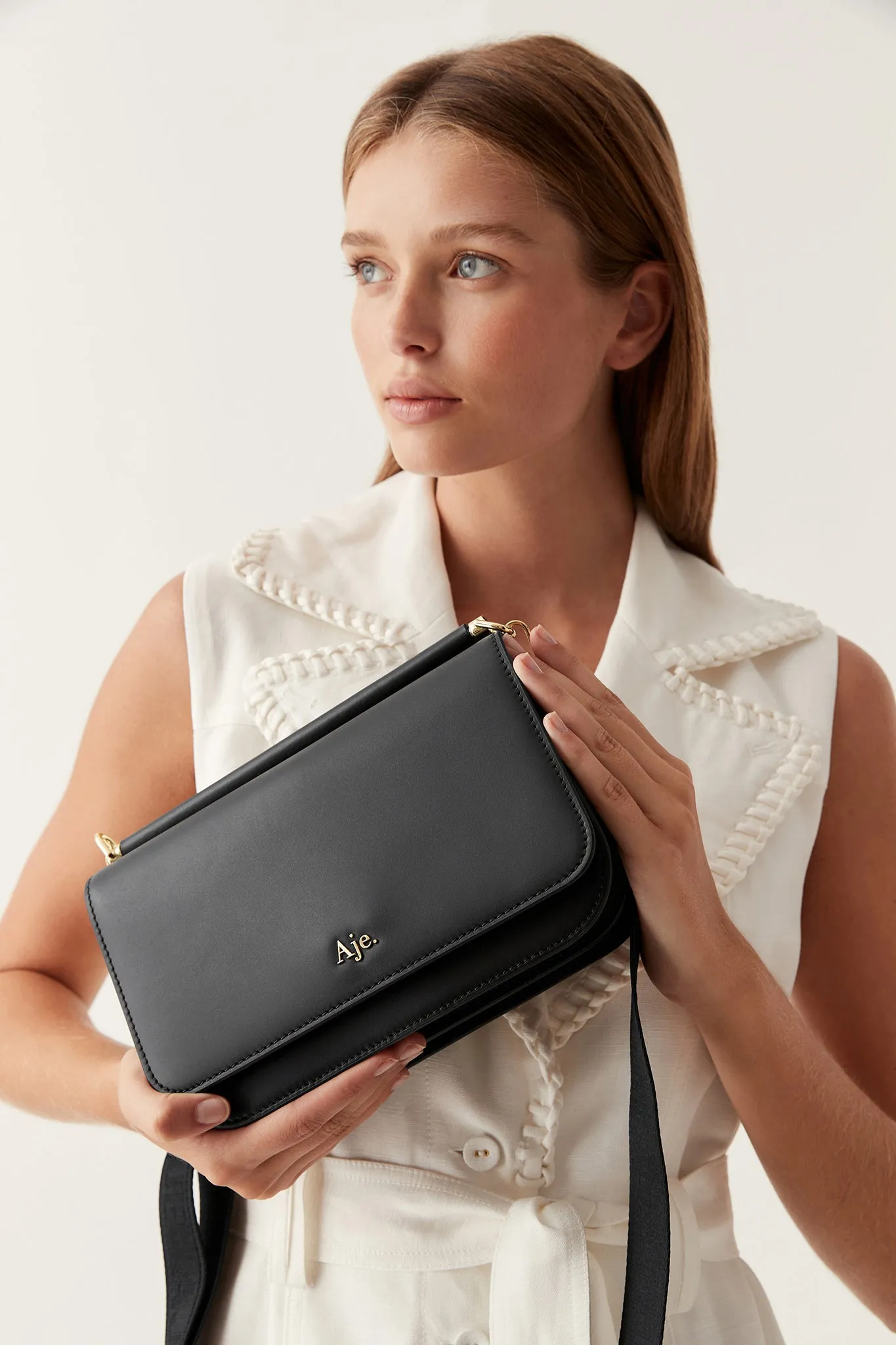 Nova Large Tonal Crossbody Bag sold by Aje product image thumbnail 2