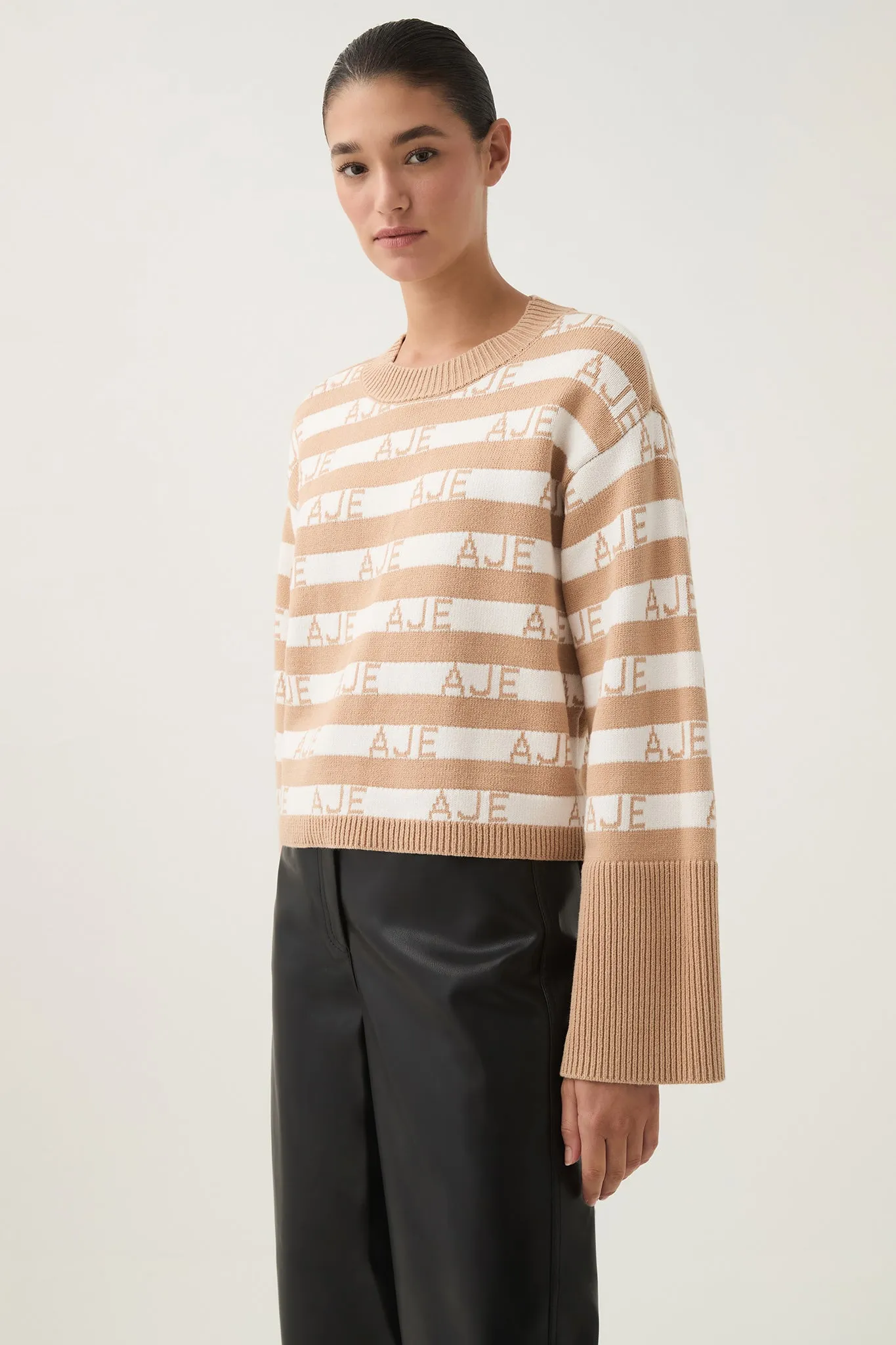 Story Oversized Striped Knit sold by Aje product image thumbnail 5