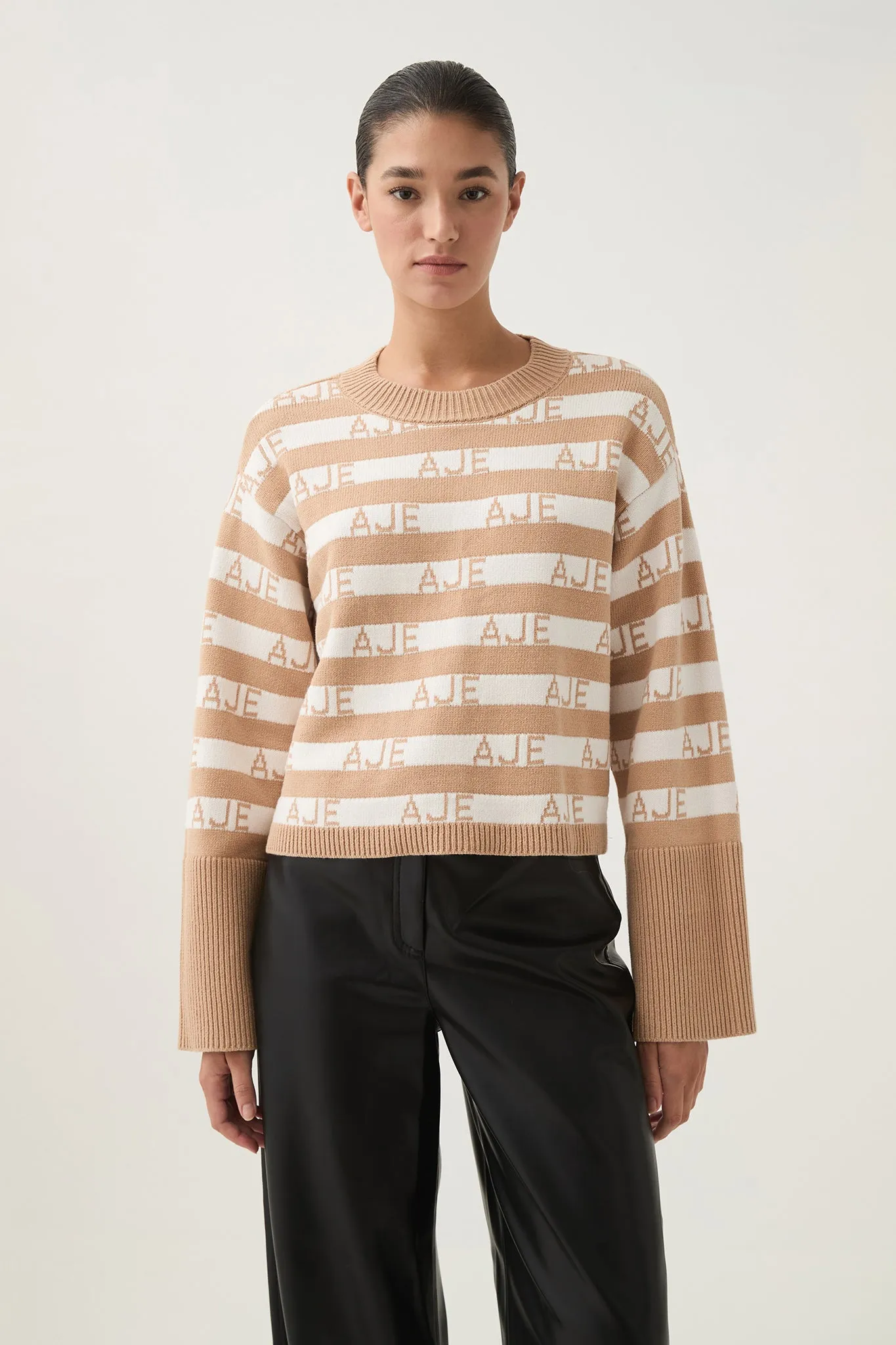 Story Oversized Striped Knit sold by Aje product image thumbnail 3