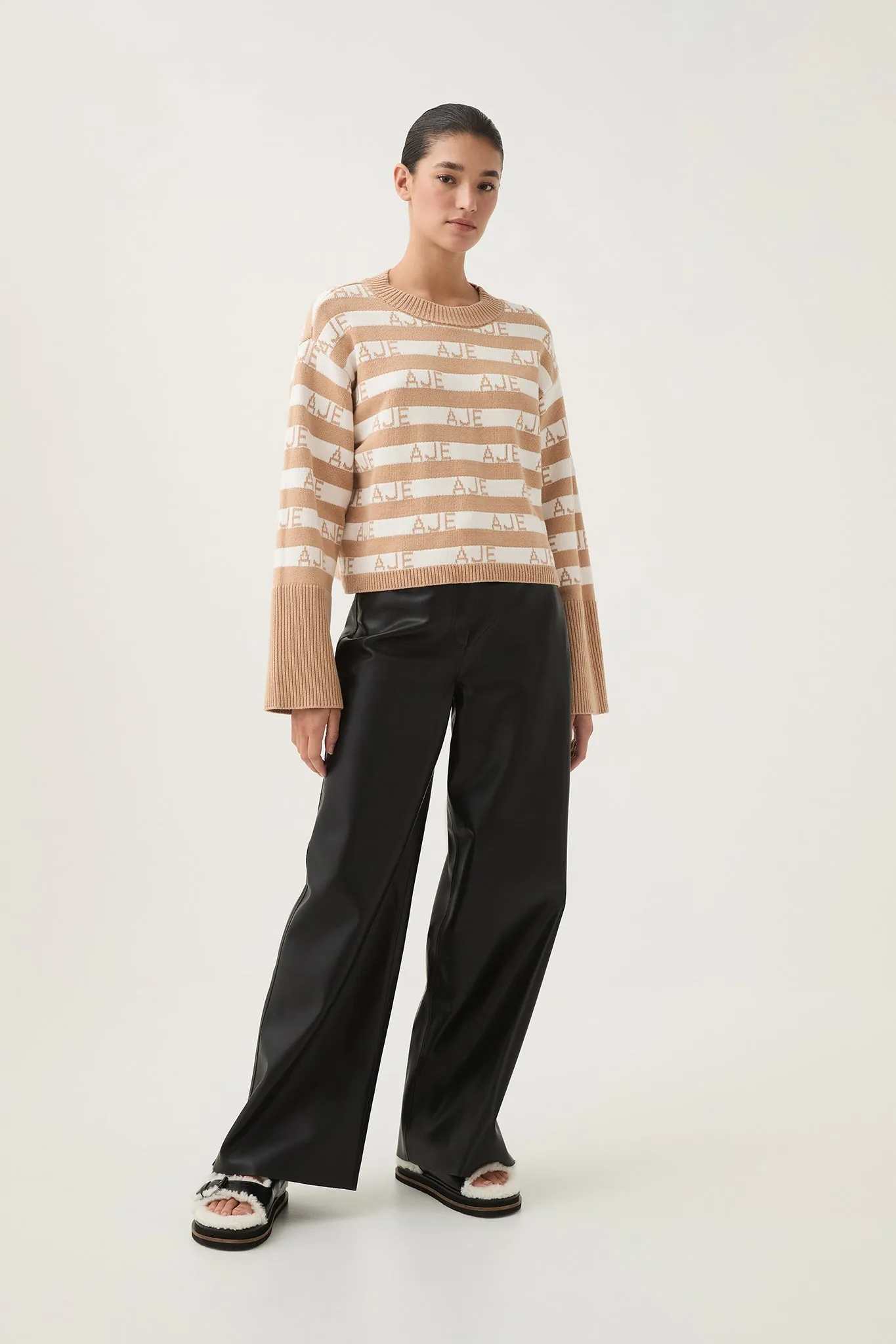 Story Oversized Striped Knit sold by Aje product image thumbnail 4