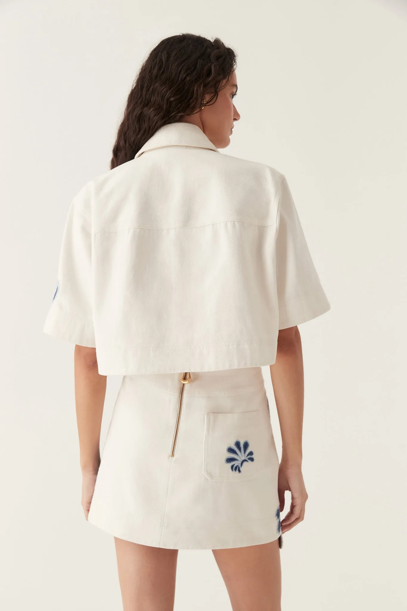 Esprit Embroidered Crop Top sold by Aje product image thumbnail 5