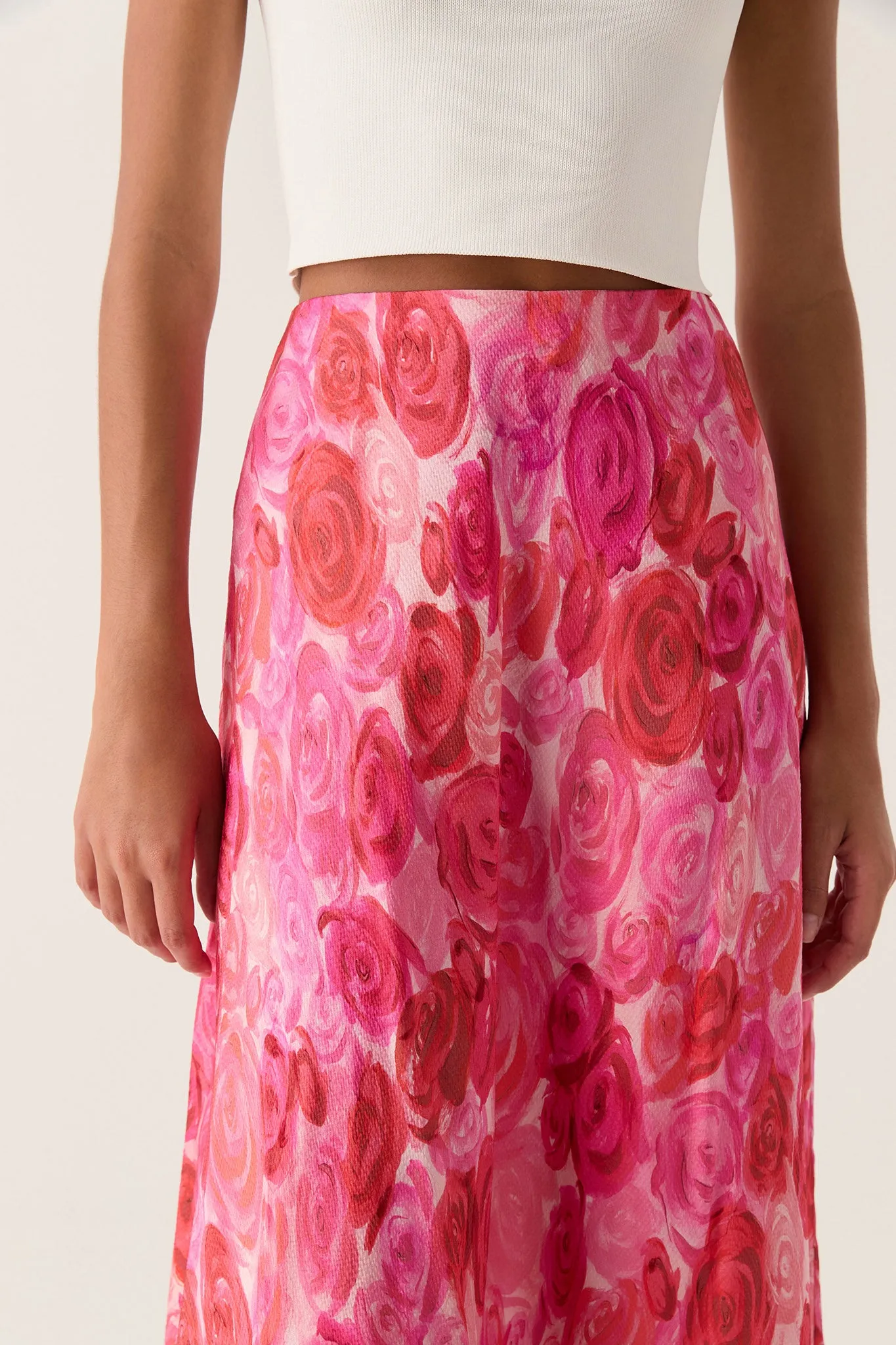 Valeria Asymmetric Midi Skirt sold by Aje product image thumbnail 4