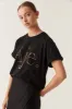 Amity Beaded Heritage Tee sold by Aje