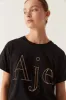 Amity Beaded Heritage Tee sold by Aje