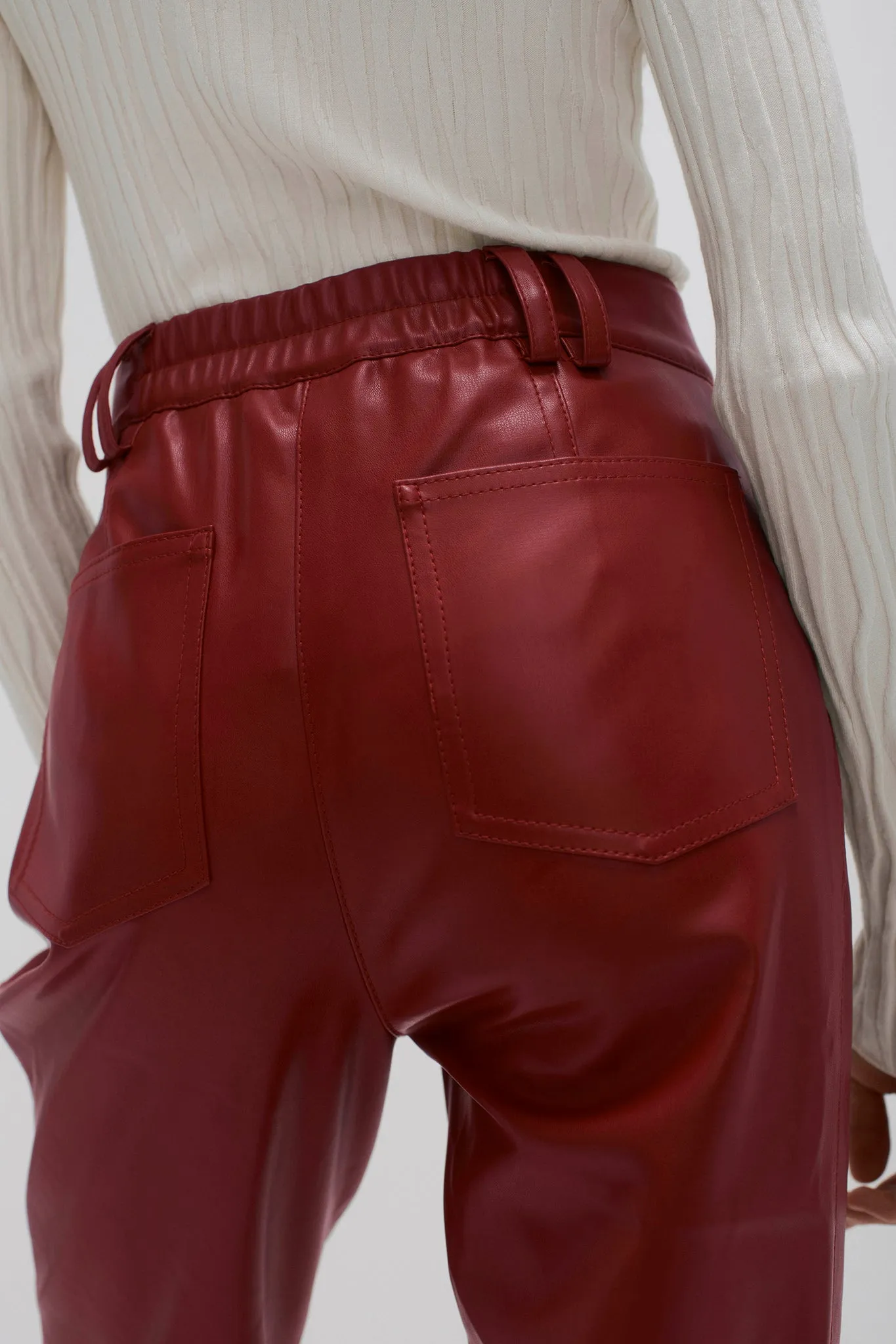 River Vegan Leather Pant sold by Aje product image thumbnail 5