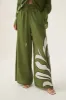 Planetary Silk Drawcord Pant sold by Aje