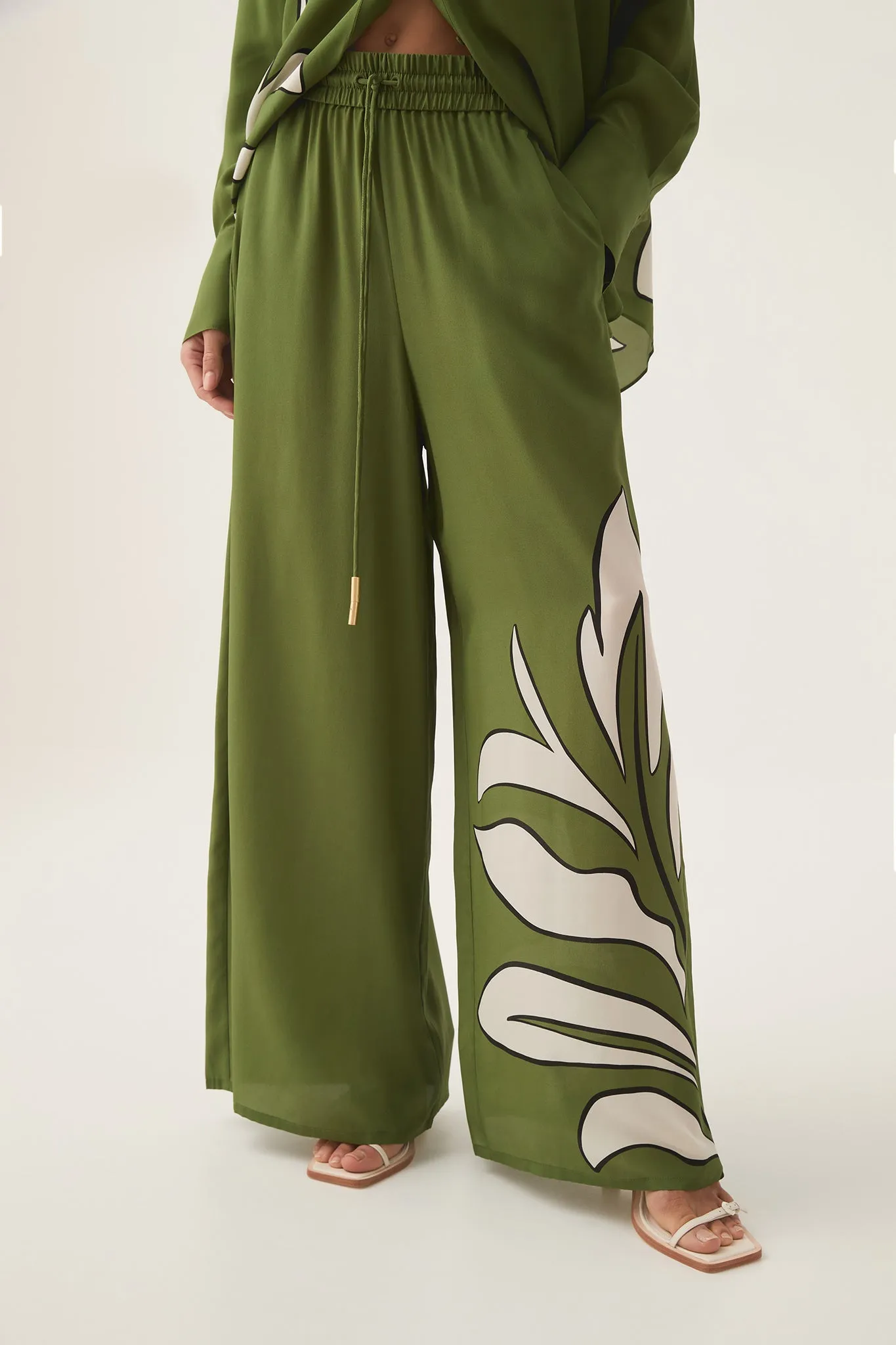 Planetary Silk Drawcord Pant sold by Aje product image thumbnail 4
