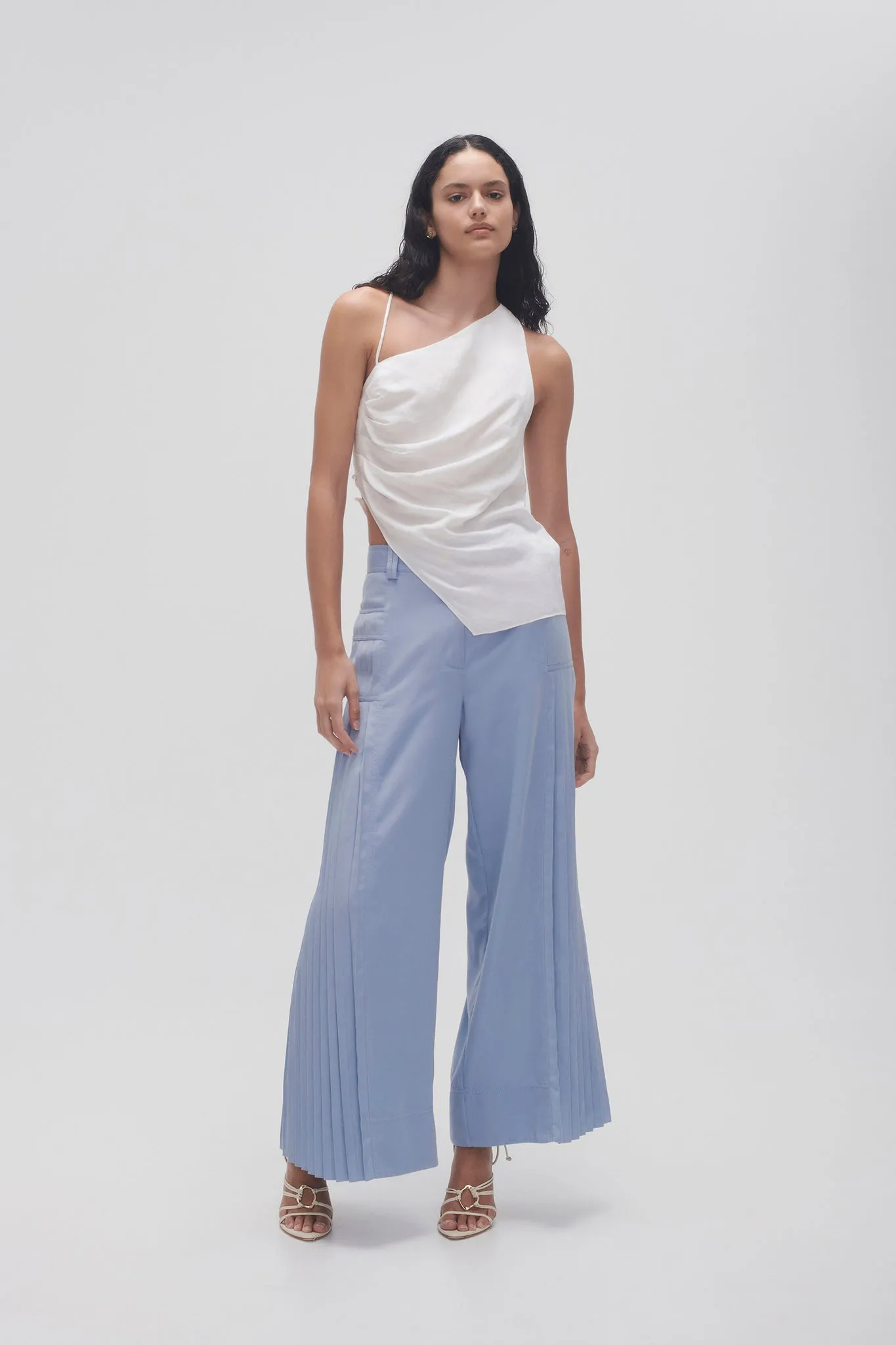 Tranquility Pleated Pant sold by Aje