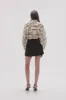 Realm Wrap Front Mini Skirt sold by Aje