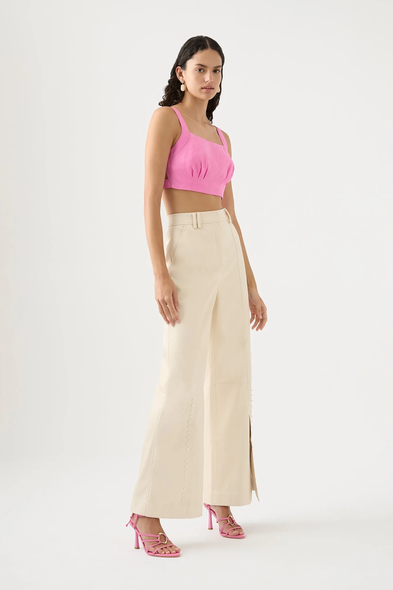 Phoebe Wide Leg Pant sold by Aje product image thumbnail 5