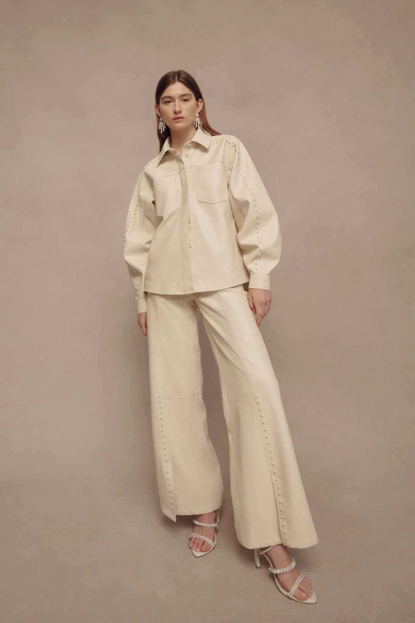 Phoebe Wide Leg Pant sold by Aje