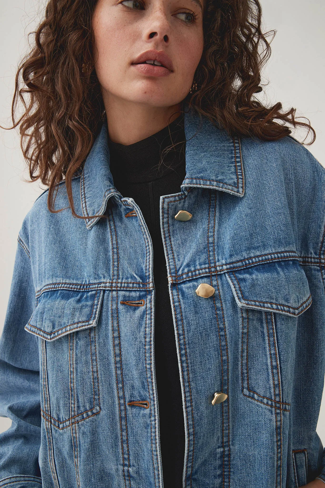 Aradia Oversized Denim Jacket sold by Aje product image thumbnail 4