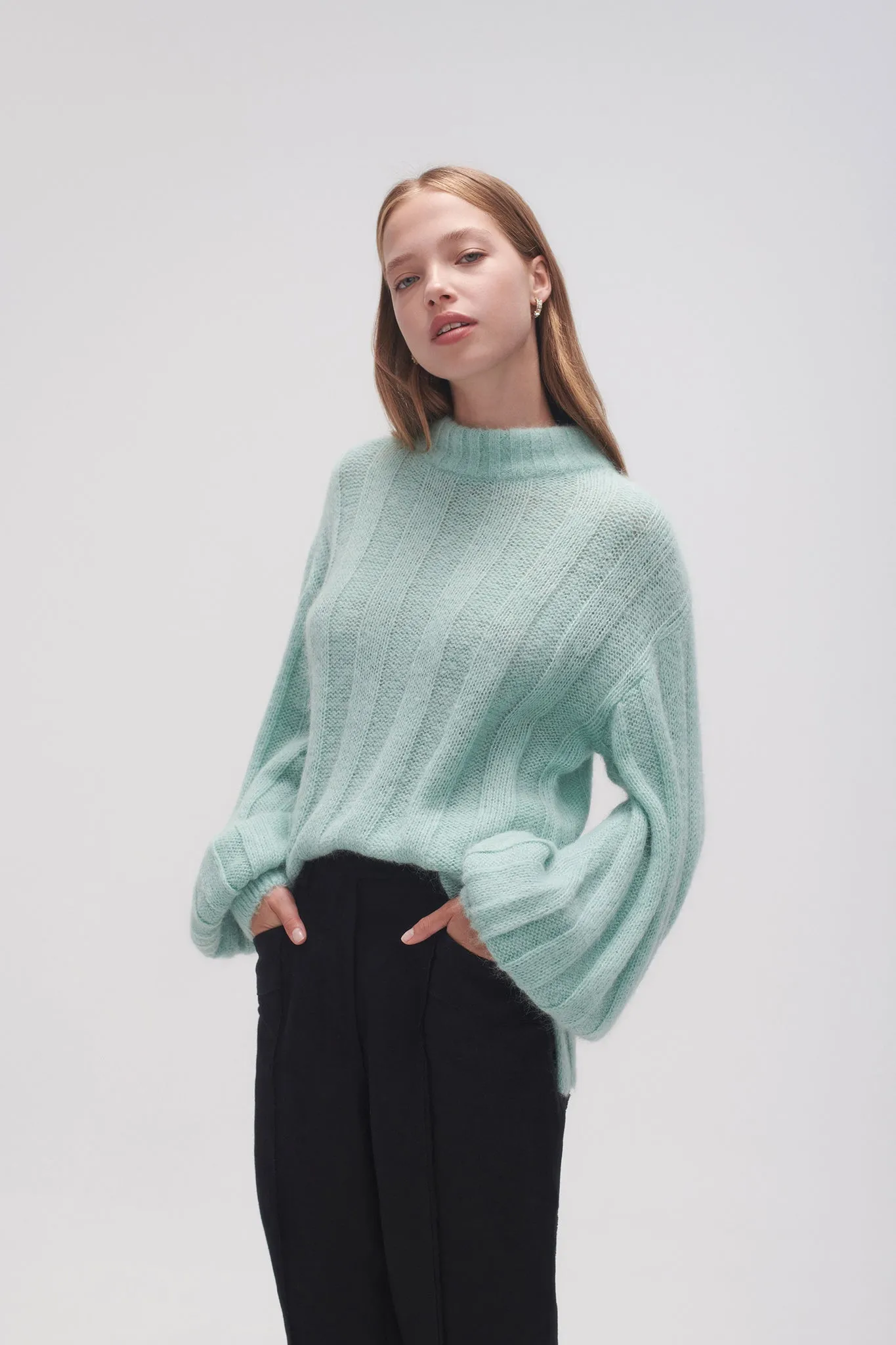 Banksia Wide Rib Jumper sold by Aje product image thumbnail 5