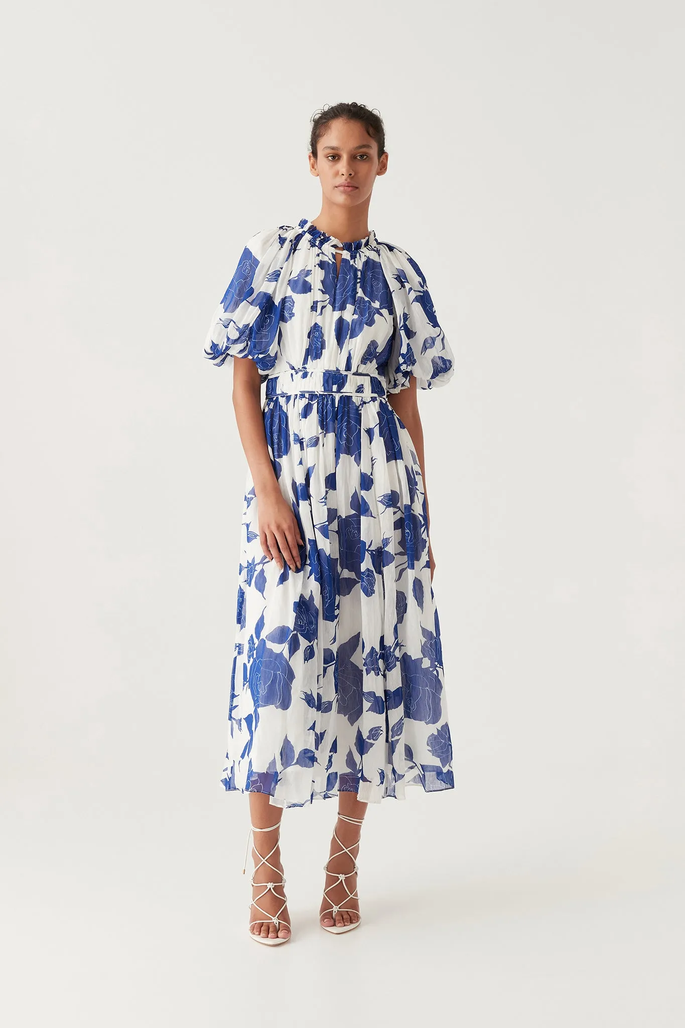 Elysium Blouson Midi Dress sold by Aje