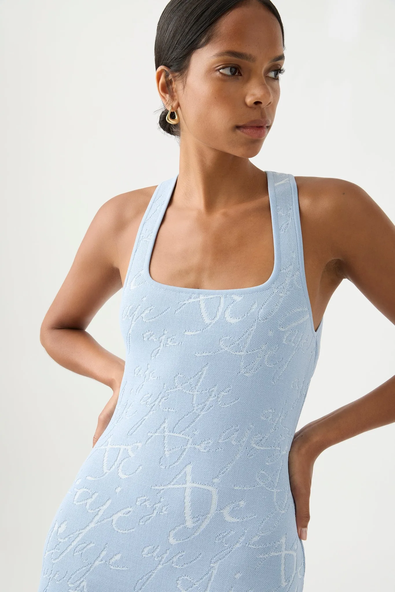 Soleil Knit Mini Dress sold by Aje product image thumbnail 4