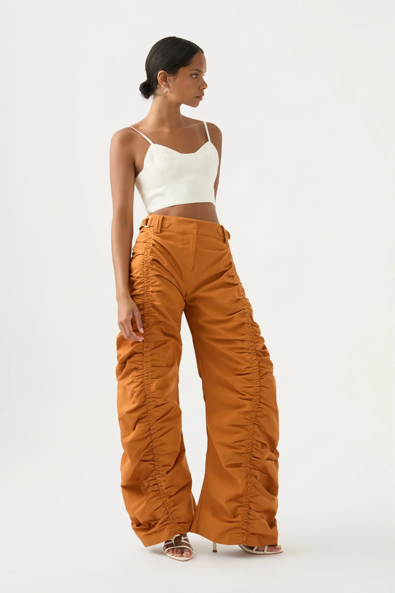 Kiara Ruched Drawstring Pant sold by Aje product image thumbnail 3