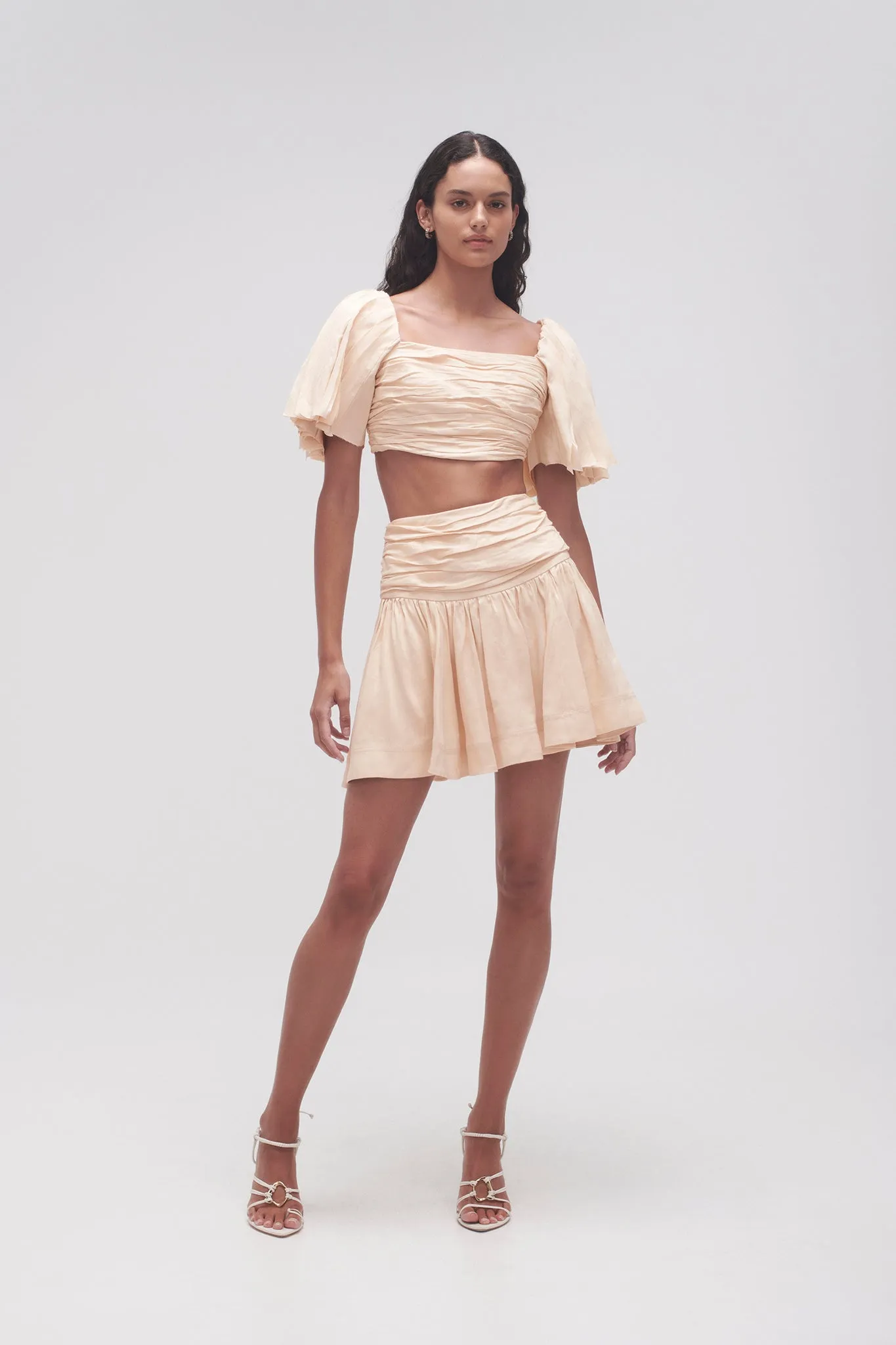 Cari Ruched Crop Top sold by Aje product image thumbnail 5