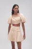 Cari Ruched Crop Top sold by Aje