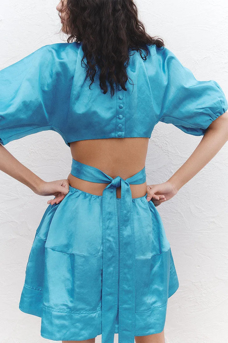 Psychedelia Cut Out Mini Dress sold by Aje product image thumbnail 4