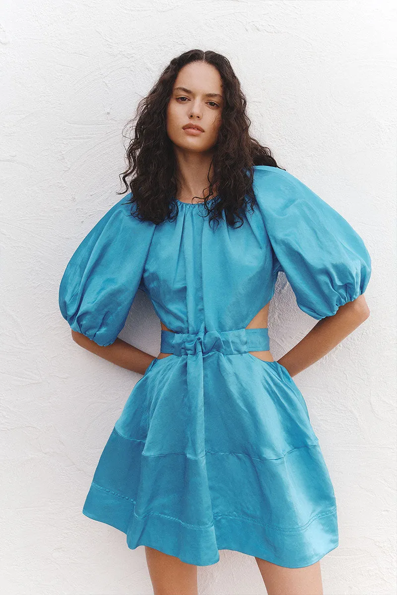 Psychedelia Cut Out Mini Dress sold by Aje