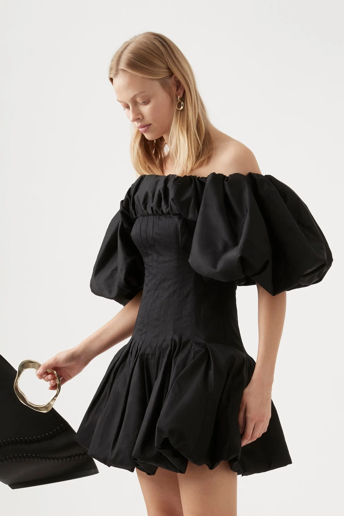 Arles Off Shoulder Mini Dress sold by Aje product image thumbnail 3
