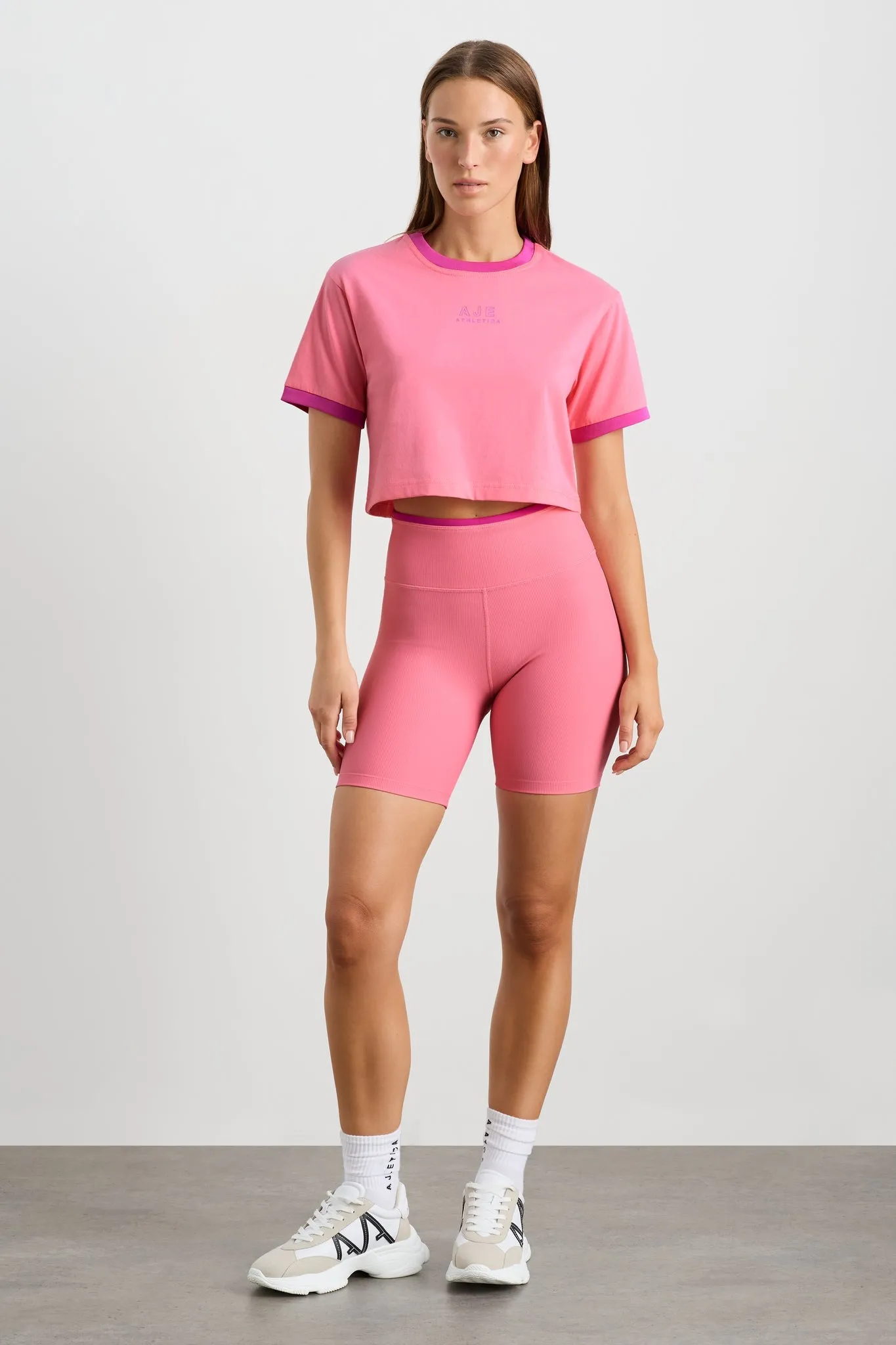 Contrast Bind Logo Tee 110 sold by Aje product image thumbnail 3