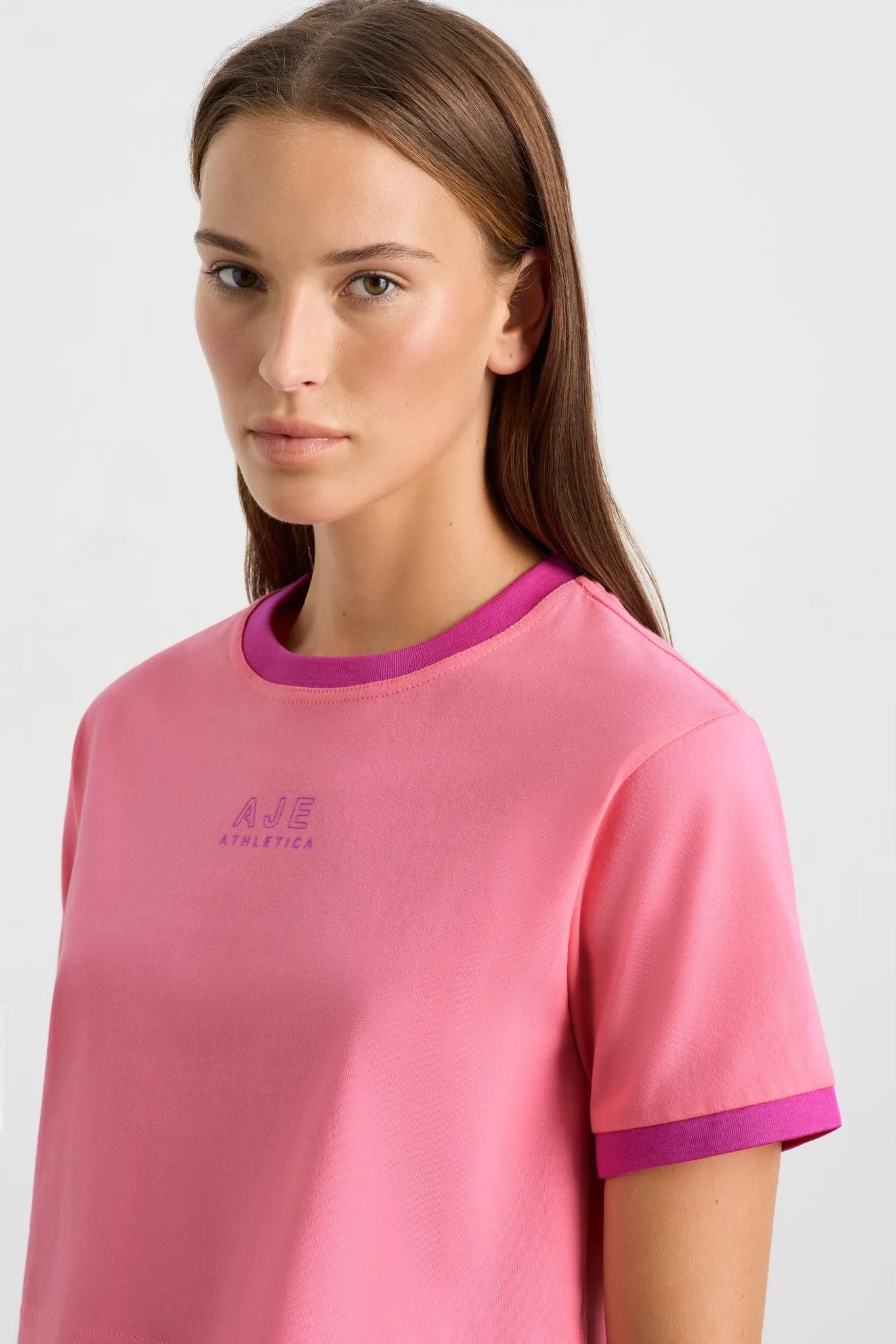 Contrast Bind Logo Tee 110 sold by Aje product image thumbnail 4