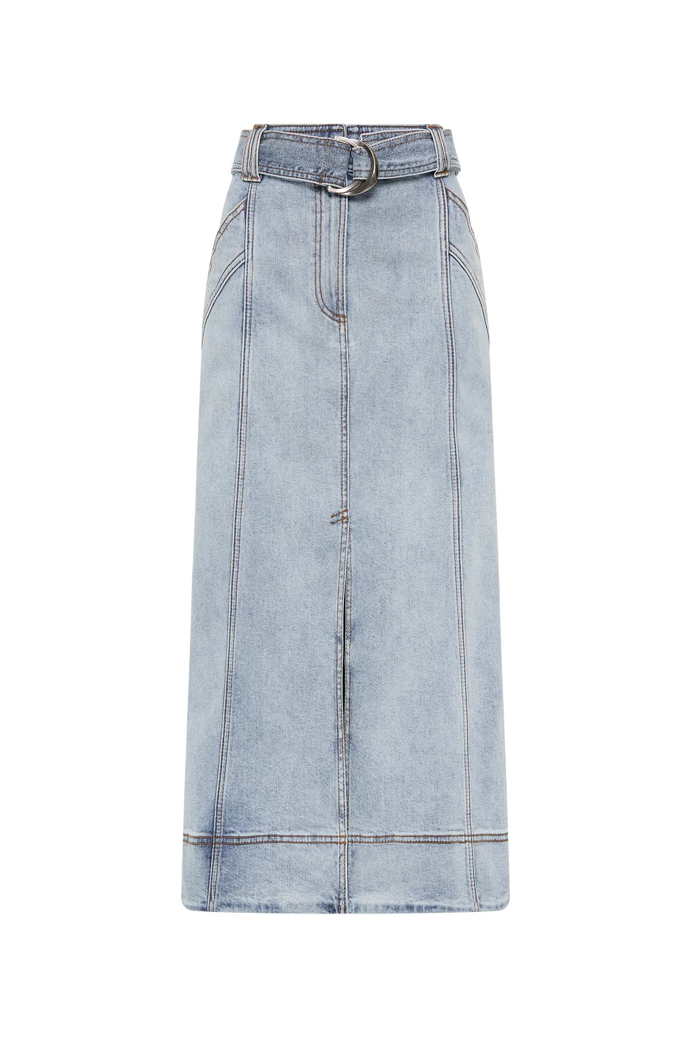 Embrace Denim Midi Skirt sold by Aje product image thumbnail 2