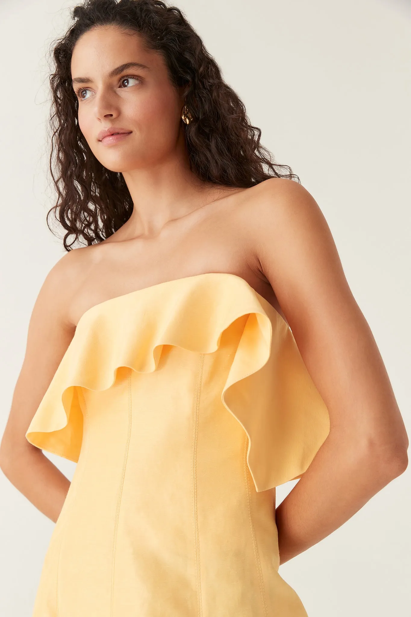 Shallows Strapless Gown sold by Aje product image thumbnail 3