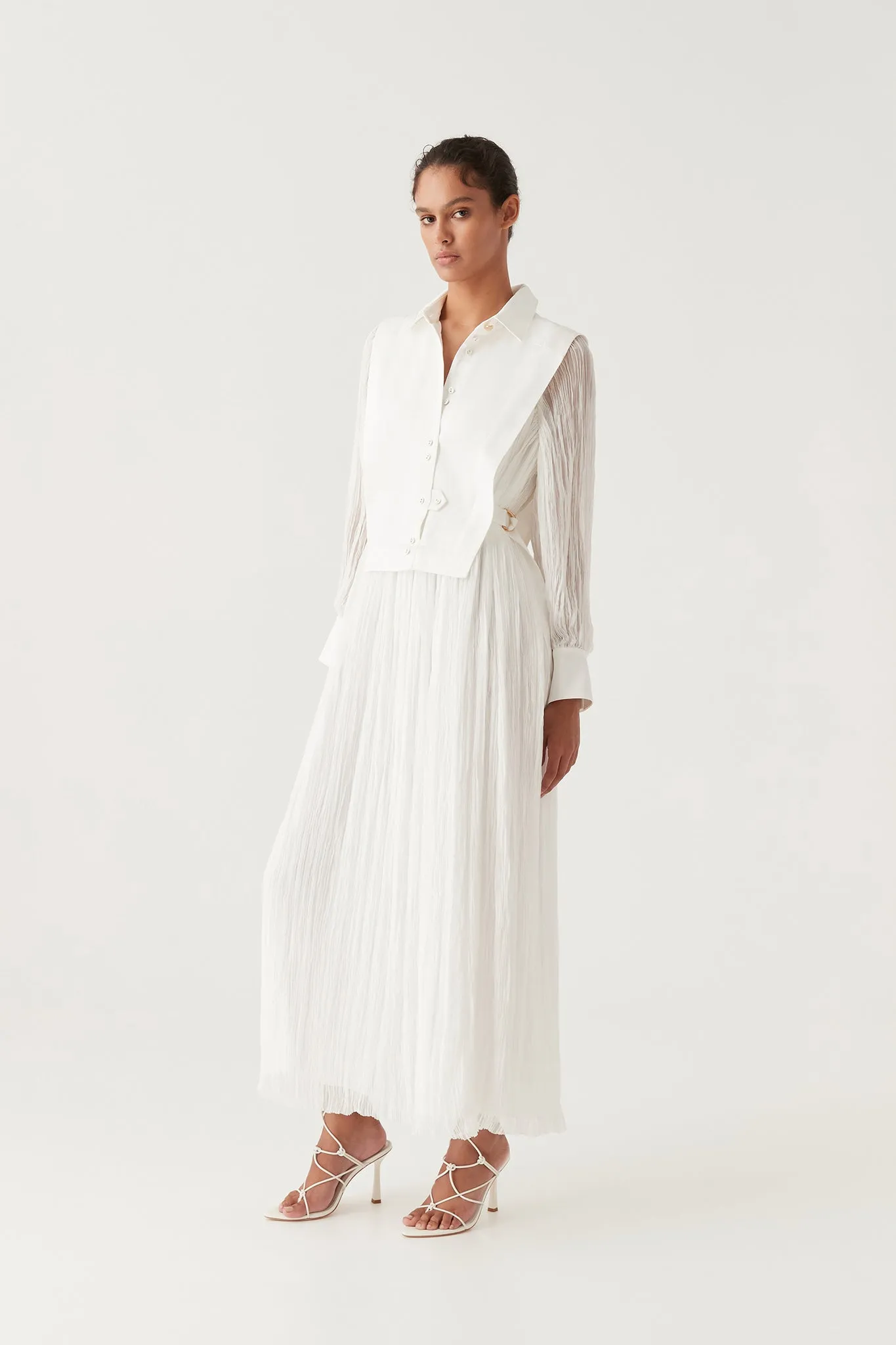 Aeriel Bib Front Maxi Dress sold by Aje product image thumbnail 5