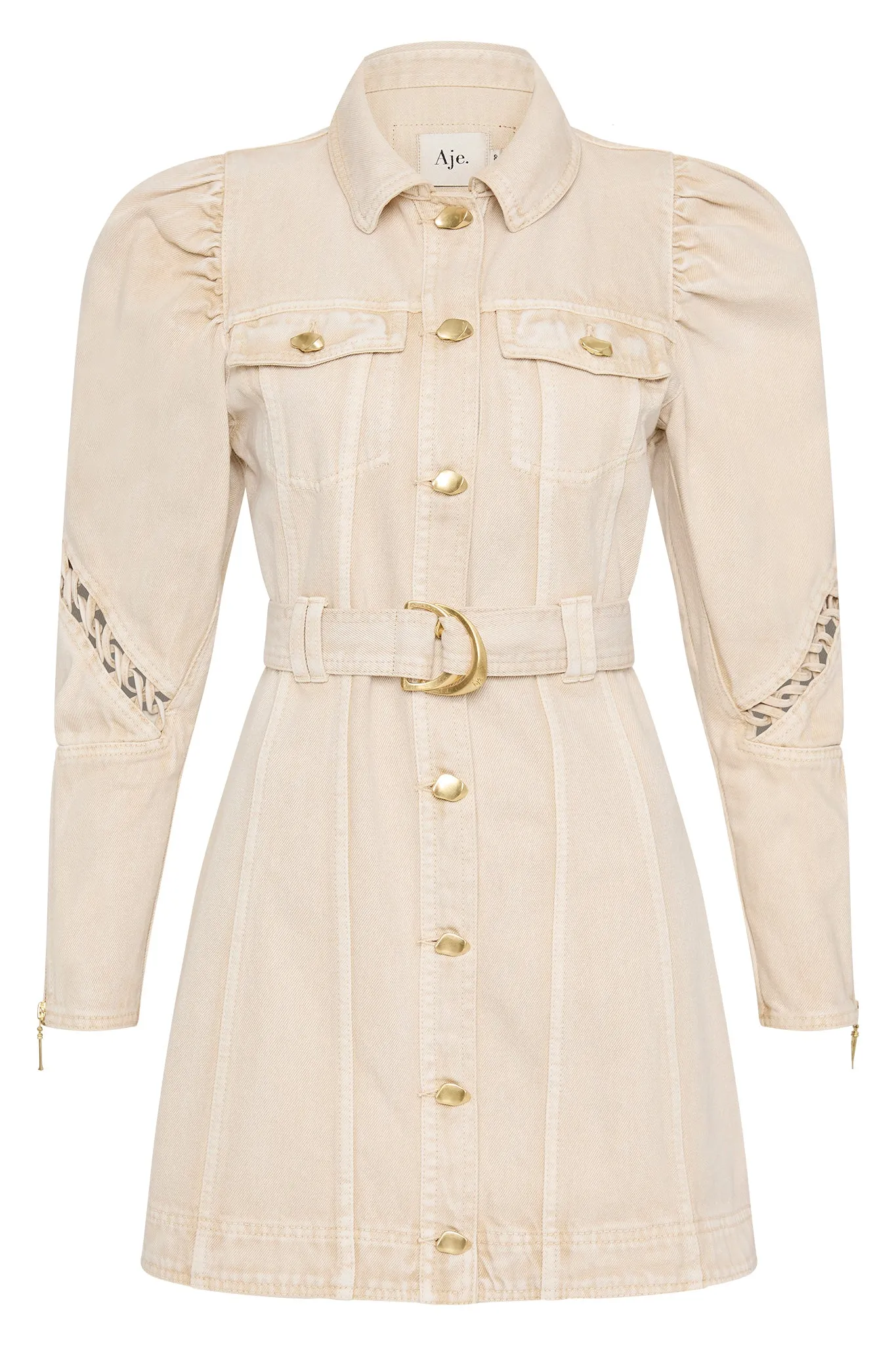 Effie Braided Denim Mini Dress sold by Aje product image thumbnail 2
