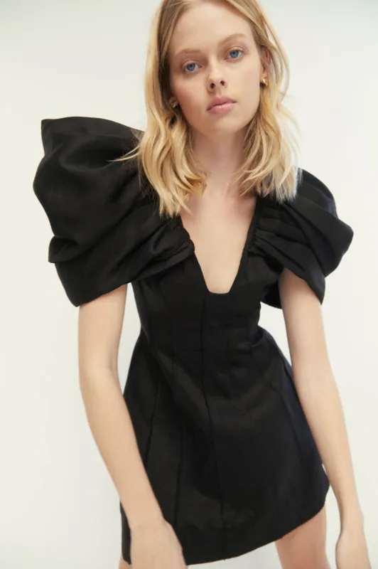 Admiral Butterfly Sleeve Mini Dress sold by Aje