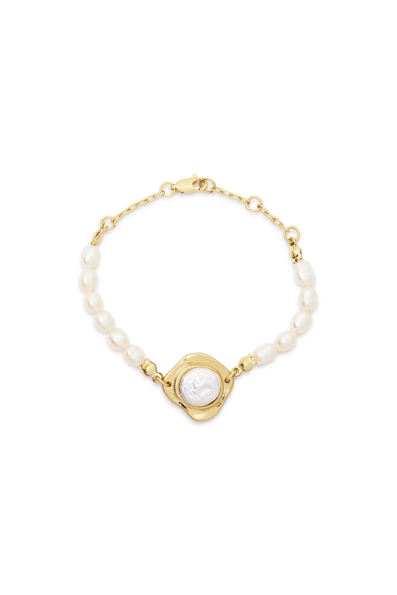 Renee Pearl Bracelet sold by Aje