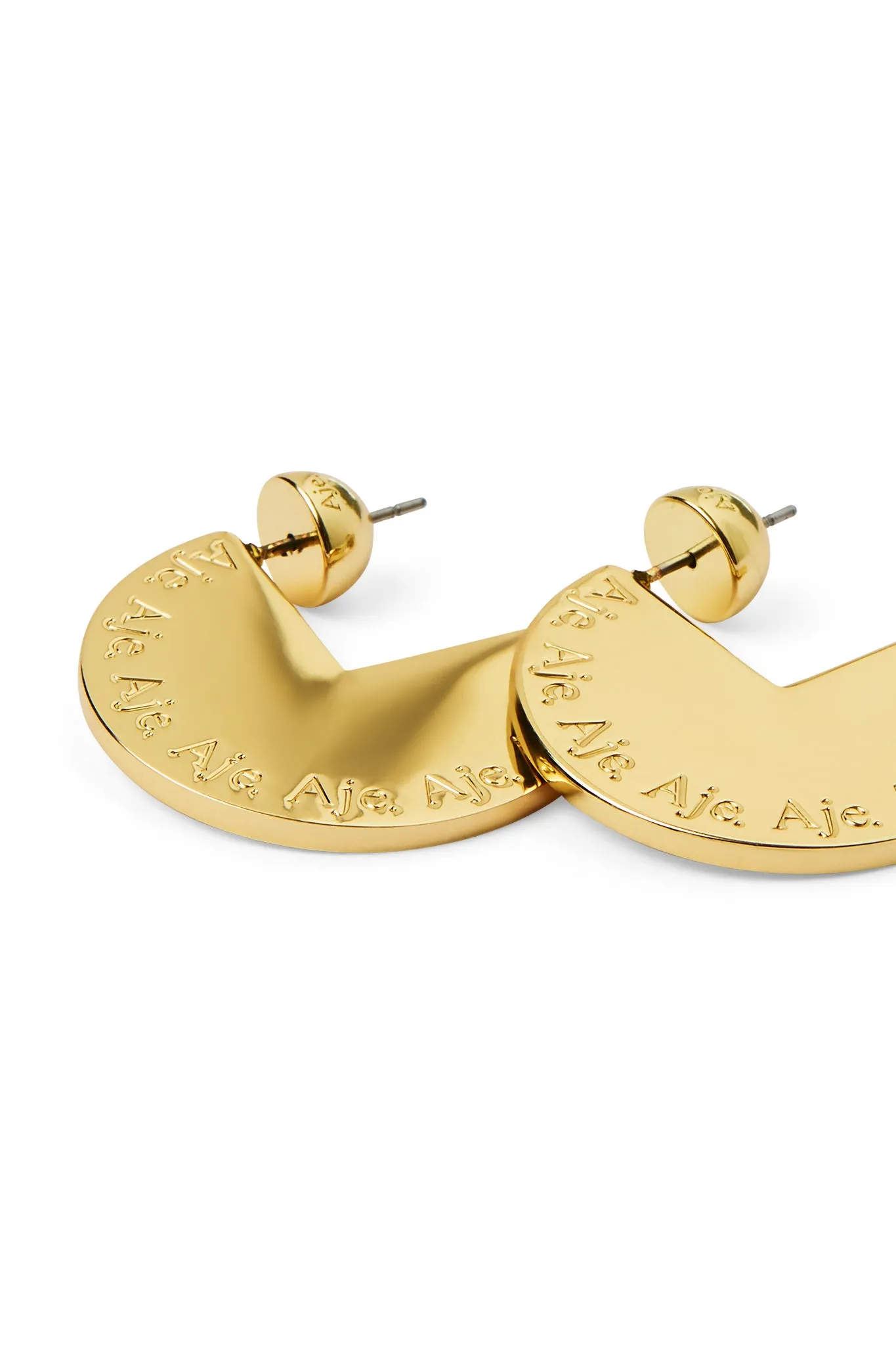 Alethia Logo Earring sold by Aje product image thumbnail 4