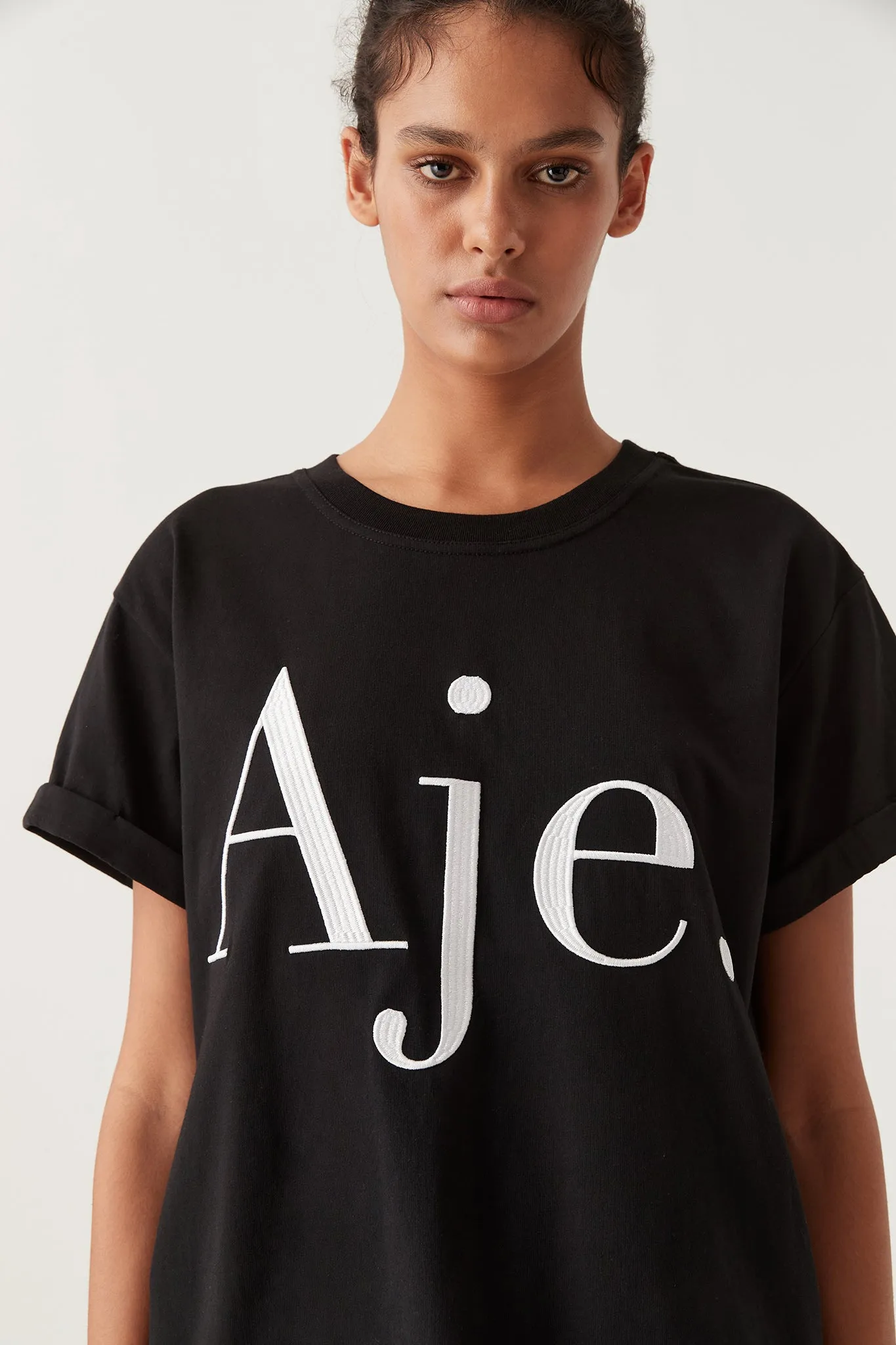 Alice Embroidered Logo Tee sold by Aje product image thumbnail 4