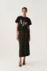 Alice Embroidered Logo Tee sold by Aje
