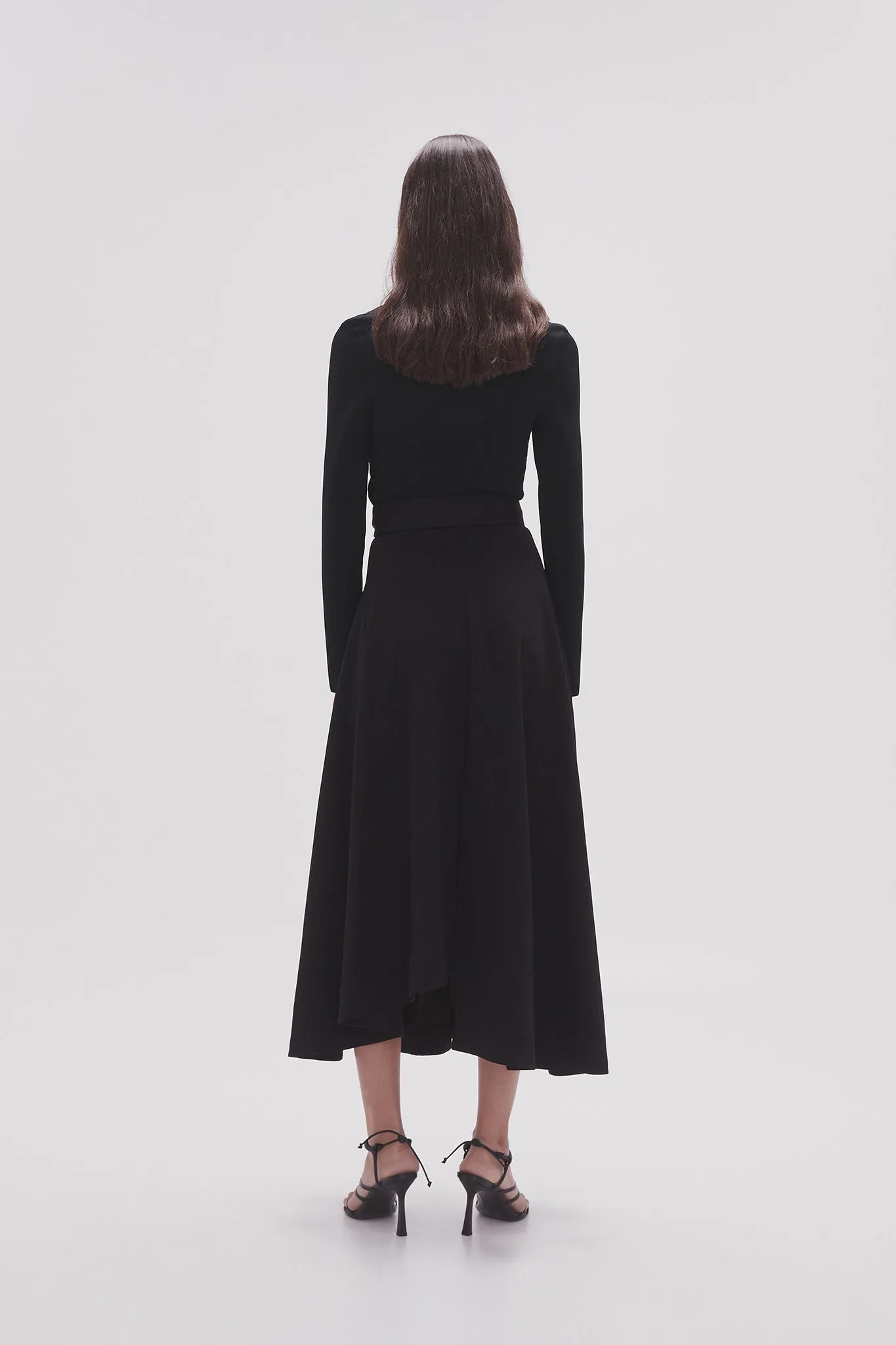 Perspective Belted Midi Skirt sold by Aje product image thumbnail 5