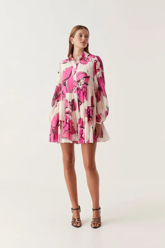 Georgia Smock Mini Dress sold by Aje