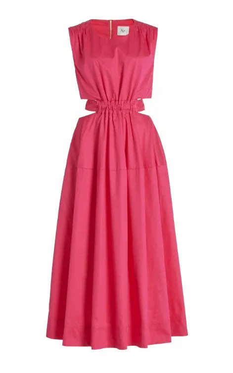 Zorina Tie Midi Dress sold by Aje product image thumbnail 2