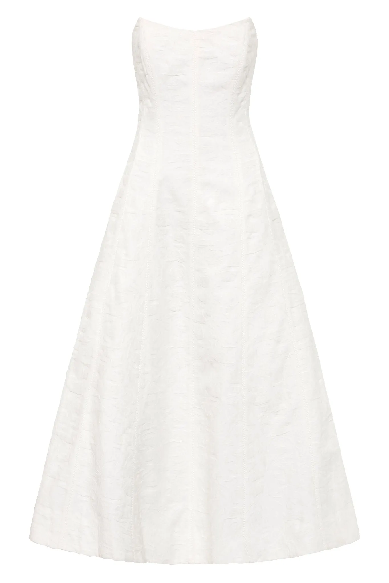 Vibration Jacquard Midi Dress sold by Aje product image thumbnail 2