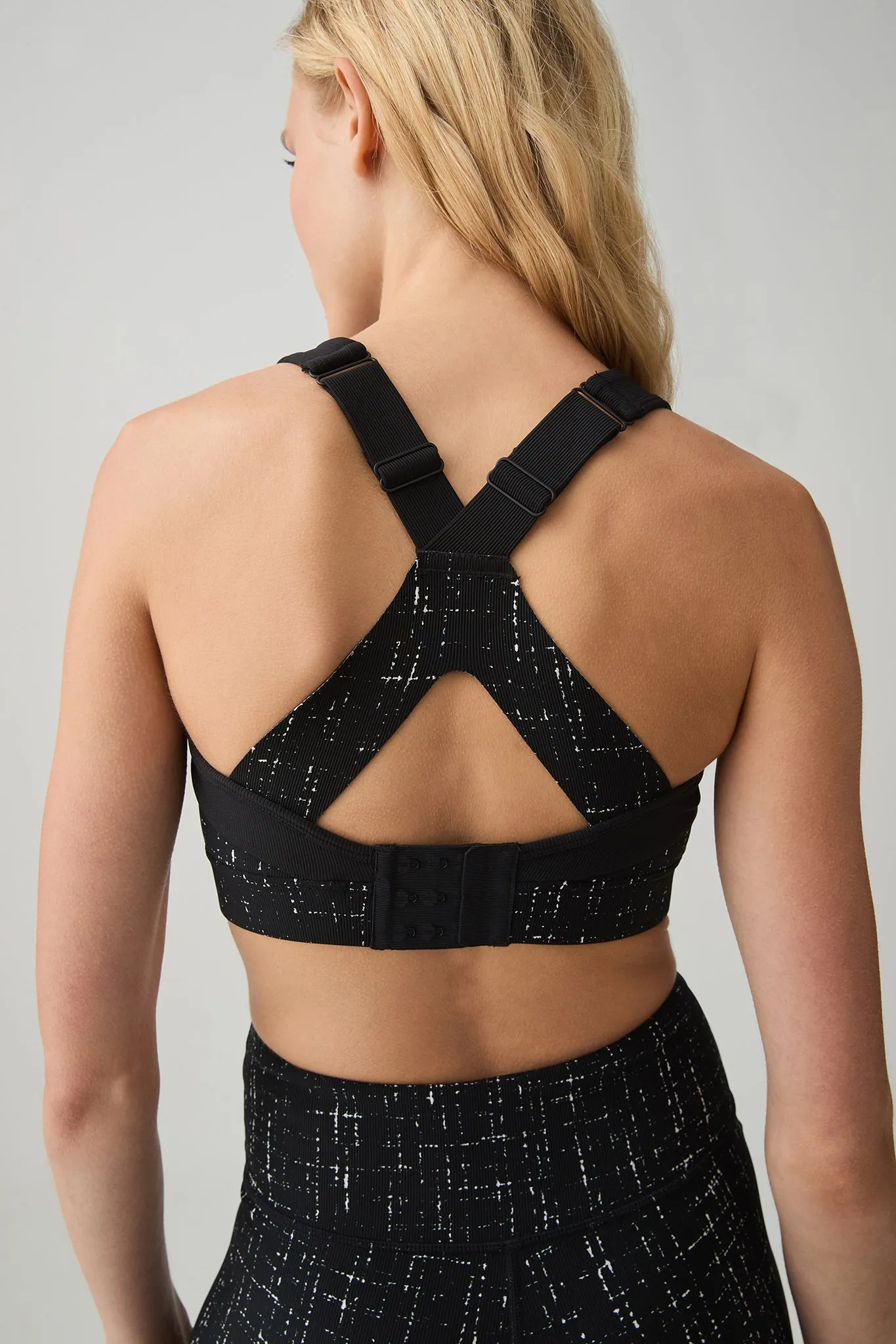 Crossback Tweed Sports Bra 329 sold by Aje product image thumbnail 5