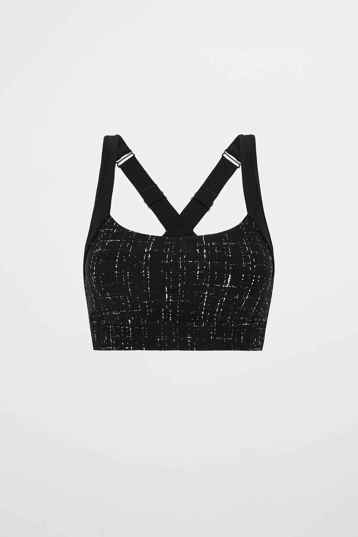 Crossback Tweed Sports Bra 329 sold by Aje product image thumbnail 2