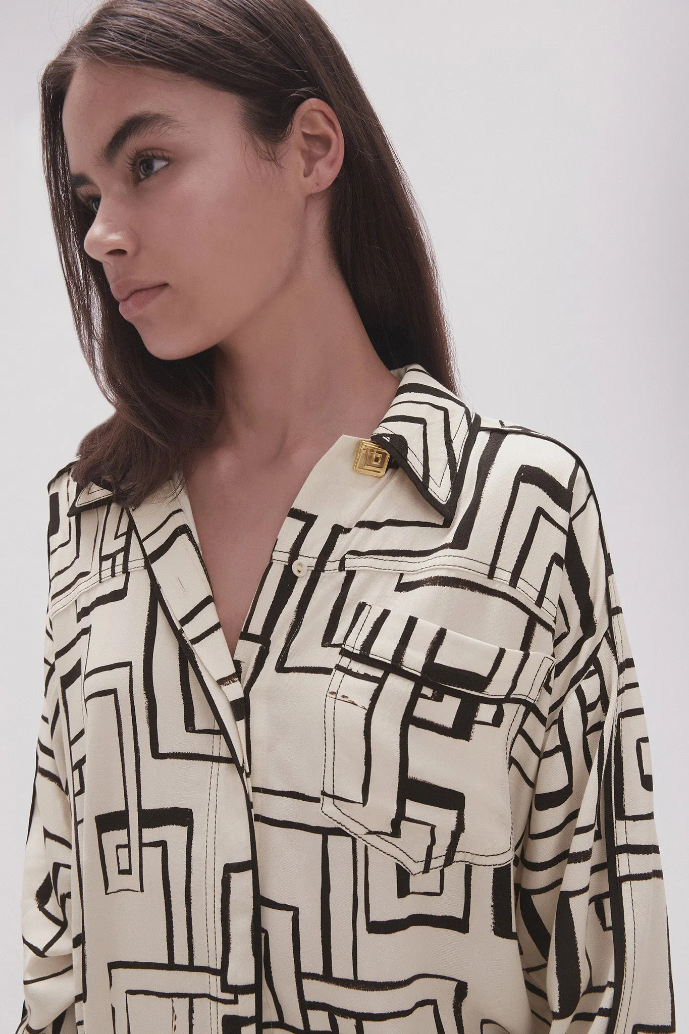 Vortex Belted Shirt sold by Aje product image thumbnail 4