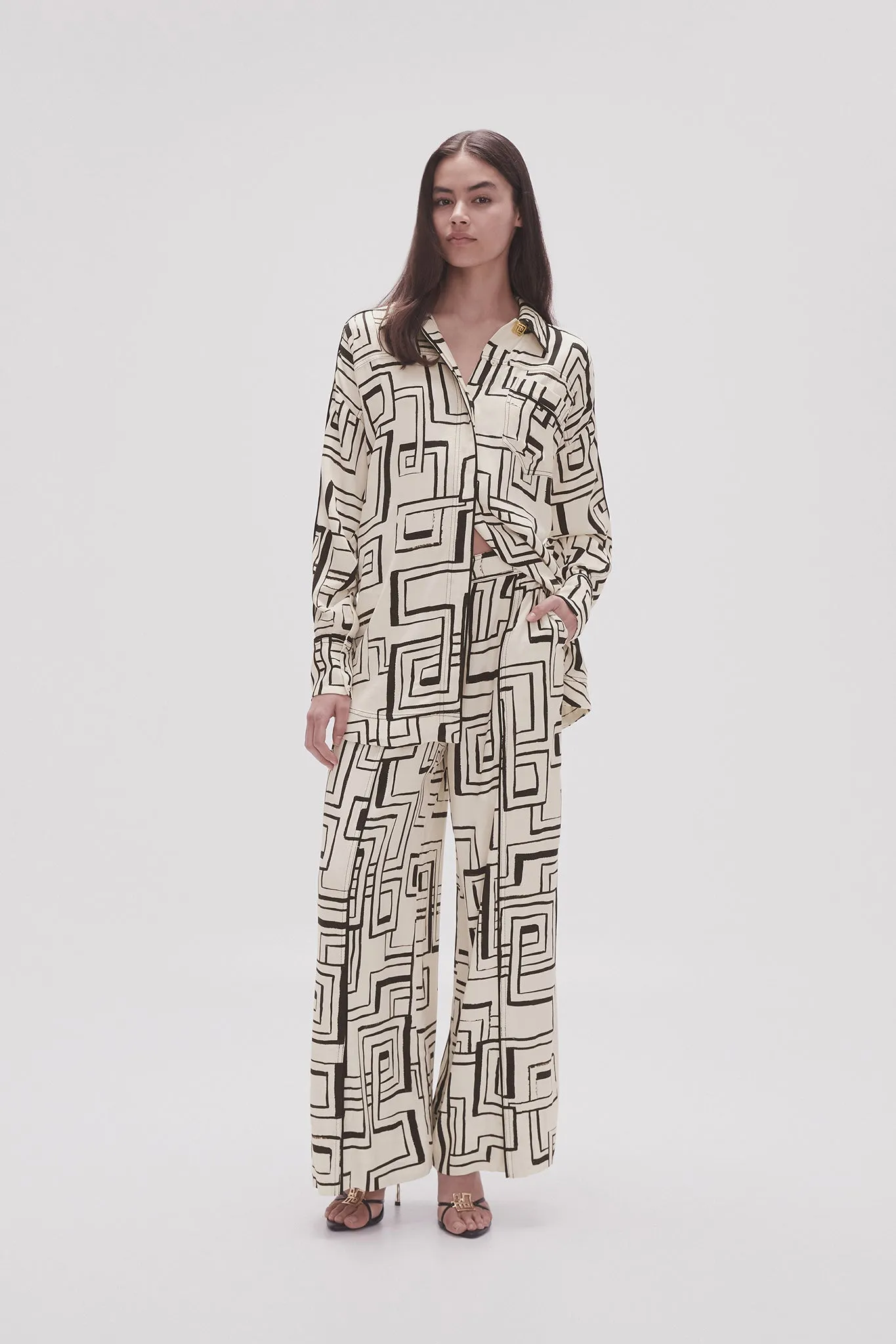 Vortex Belted Shirt sold by Aje product image thumbnail 3