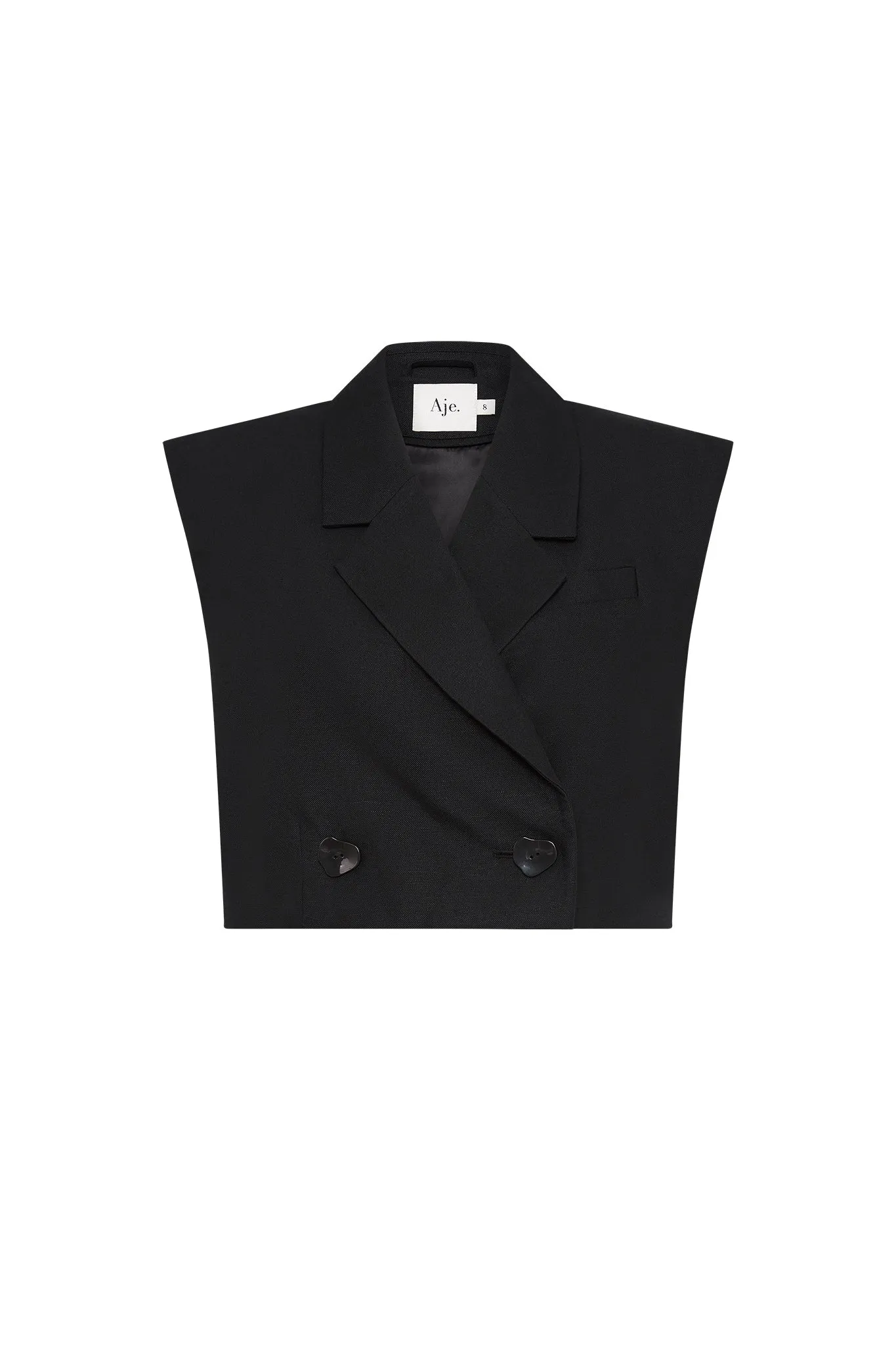 Flight Oversized Crop Vest sold by Aje product image thumbnail 2