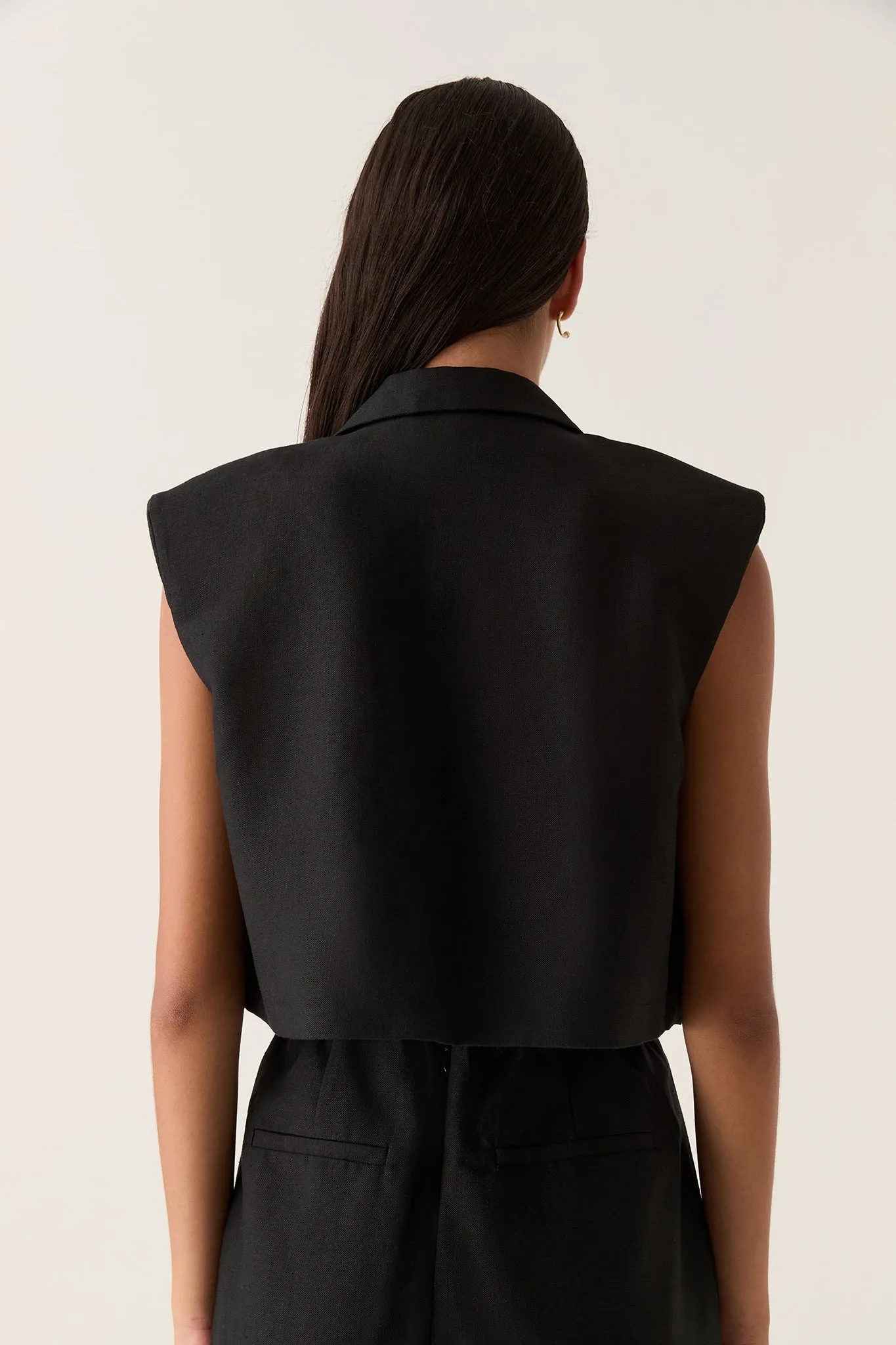 Flight Oversized Crop Vest sold by Aje product image thumbnail 5