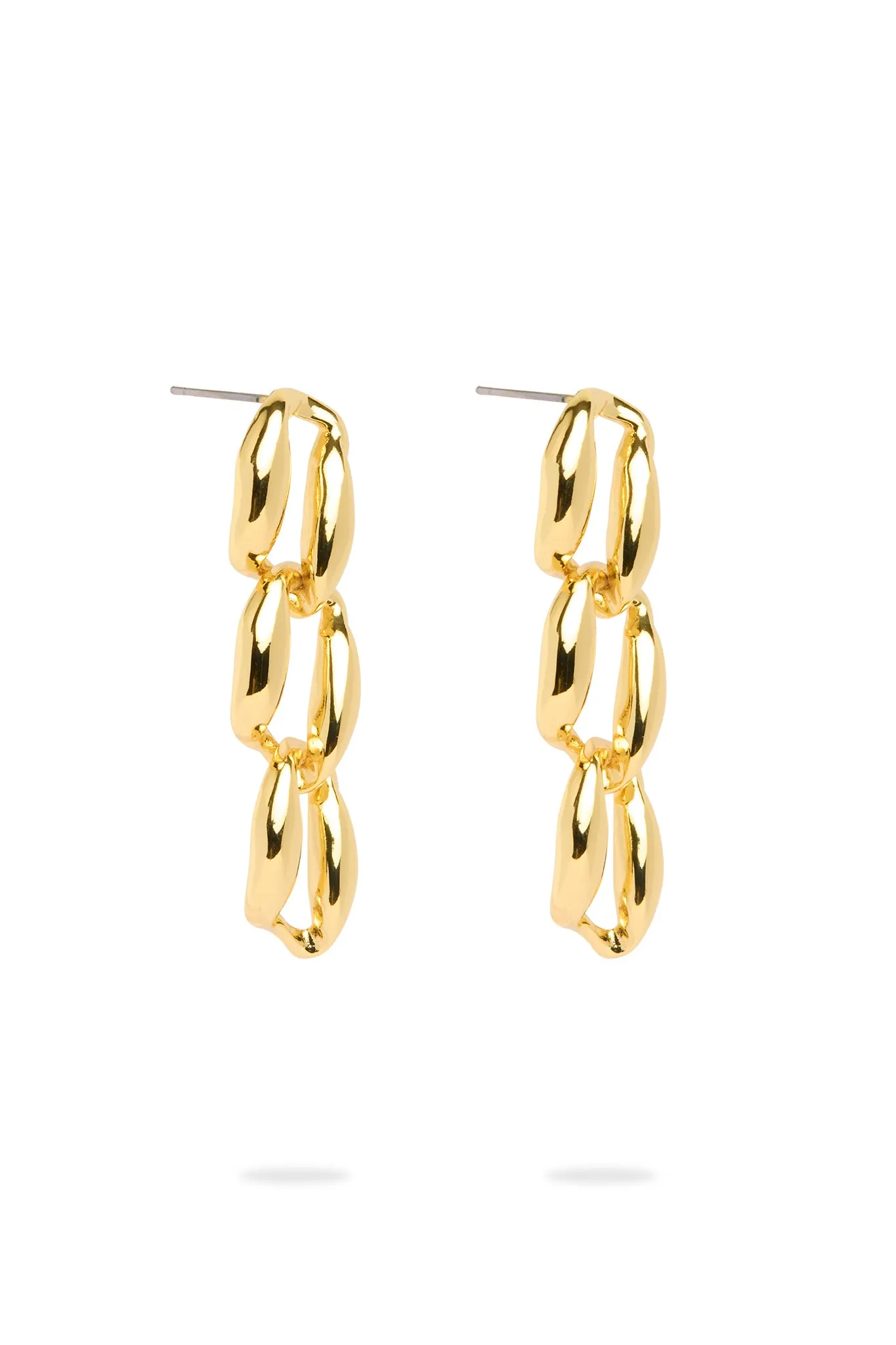 Paloma Mini Chain Drop Earring sold by Aje product image thumbnail 3
